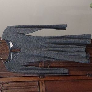 Hollister, small, gray, long sleeve dress